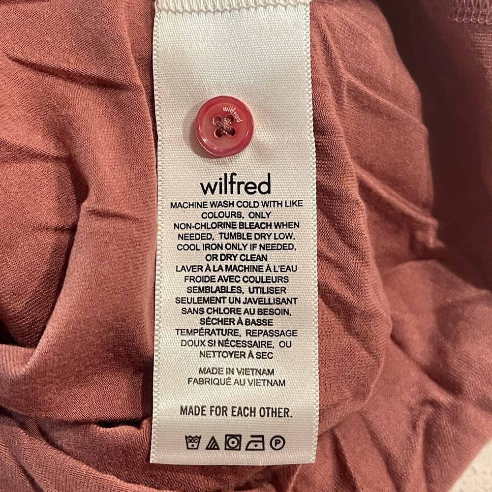 Wilfred Rust Button Down Shirt - Picture 5 of 7